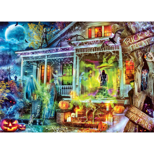 Master Pieces: Glow in the Dark- If You Dare: 1000 Piece Puzzle