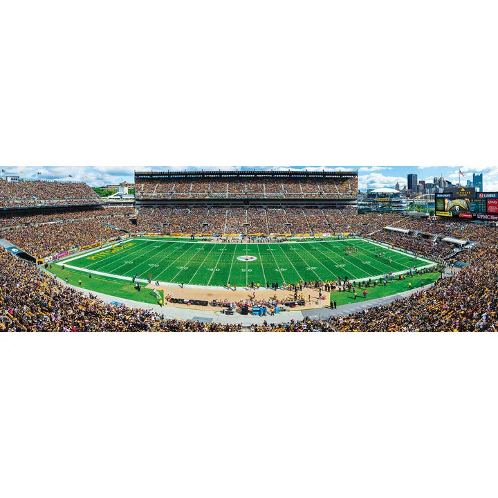 Master Pieces: Pittsburgh Steelers Center View: 1000 Piece Panoramic Puzzle