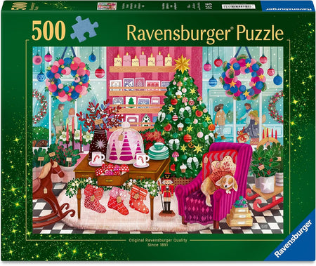 ravensburger the christmas boutique jigsaw puzzle box