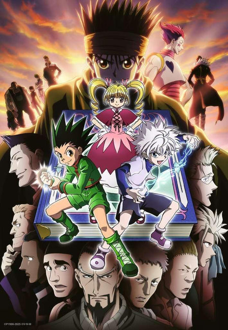 ravensburger fandom hunter x hunter 300-piece jigsaw puzzle of characters from the show