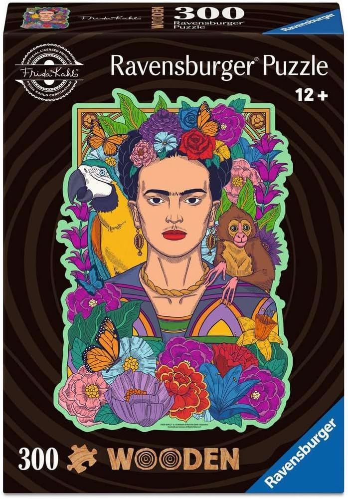 300 Piece Wooden Jigsaw Puzzle - Frida Kahlo | Ravensburger
