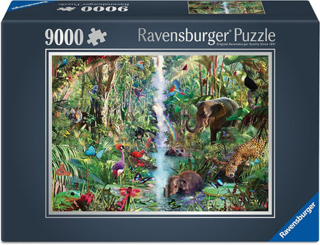 ravensburger jungle animals 9000-piece jigsaw puzzle box