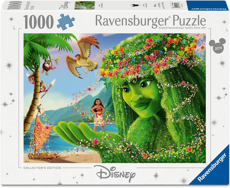 ravensburger moana jigsaw puzzle box for moana: collector's edition 1000-piece count