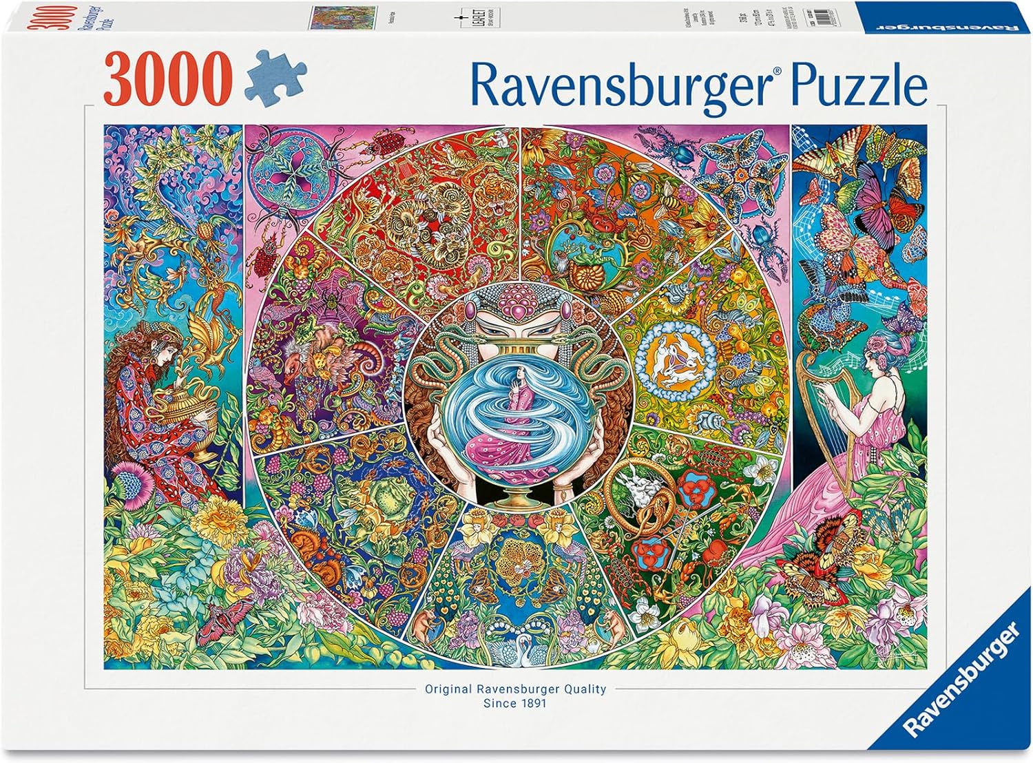 ravensburger pandora's hope 3000-piece jigsaw puzzle box