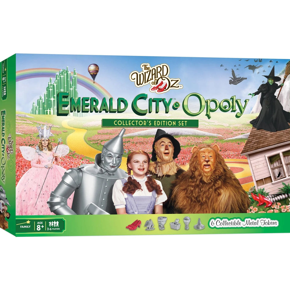 Master Pieces: The Wizard of Oz Emerald City Opoly