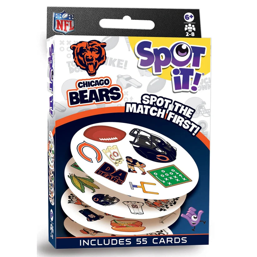 Master Pieces: Chicago Bears Spot It! Card Game