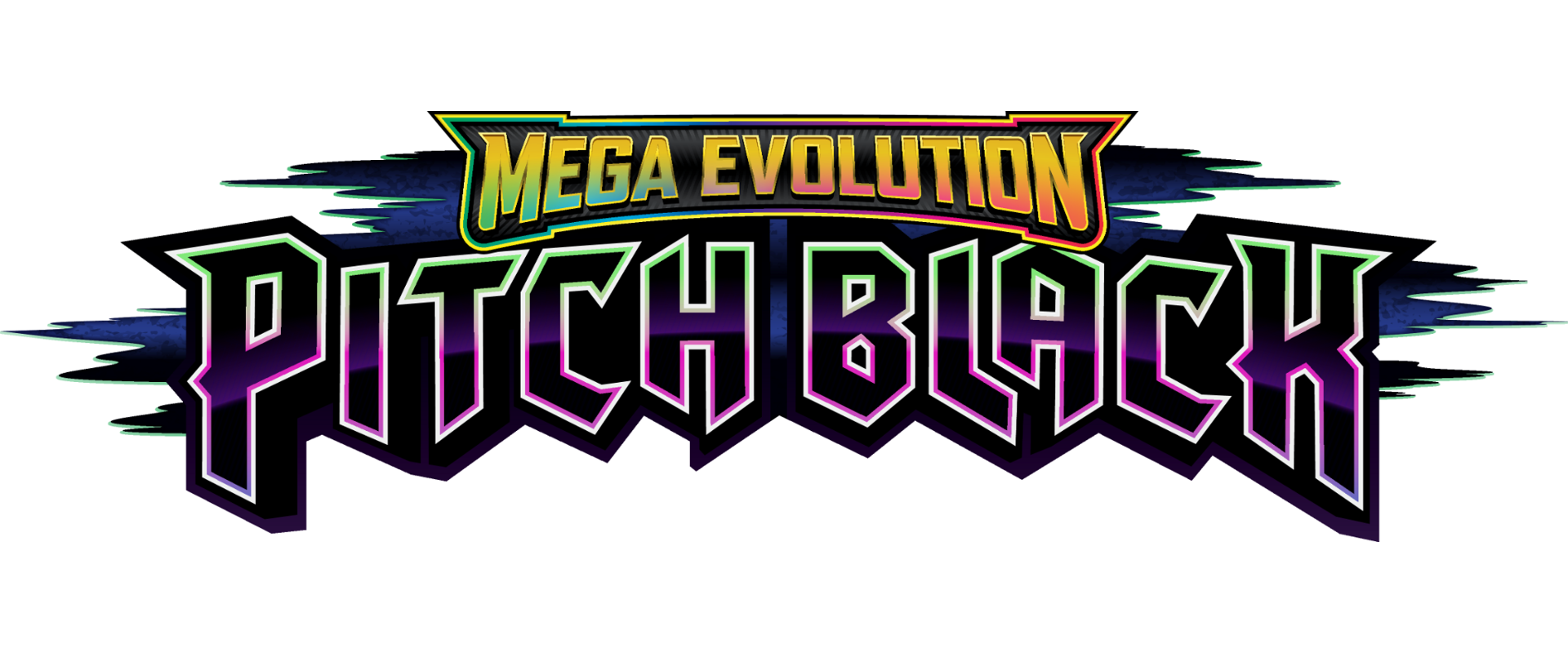 Pokemon Mega Evolution Pitch Black Logo