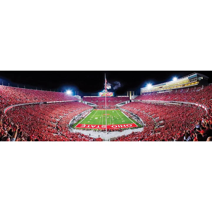 Master Pieces: Ohio State Buckeyes End View: 1000 Piece Panoramic Puzzle