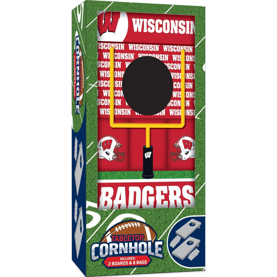 Master Pieces: Wisconsin Badgers: NCAA Tabletop Cornhole