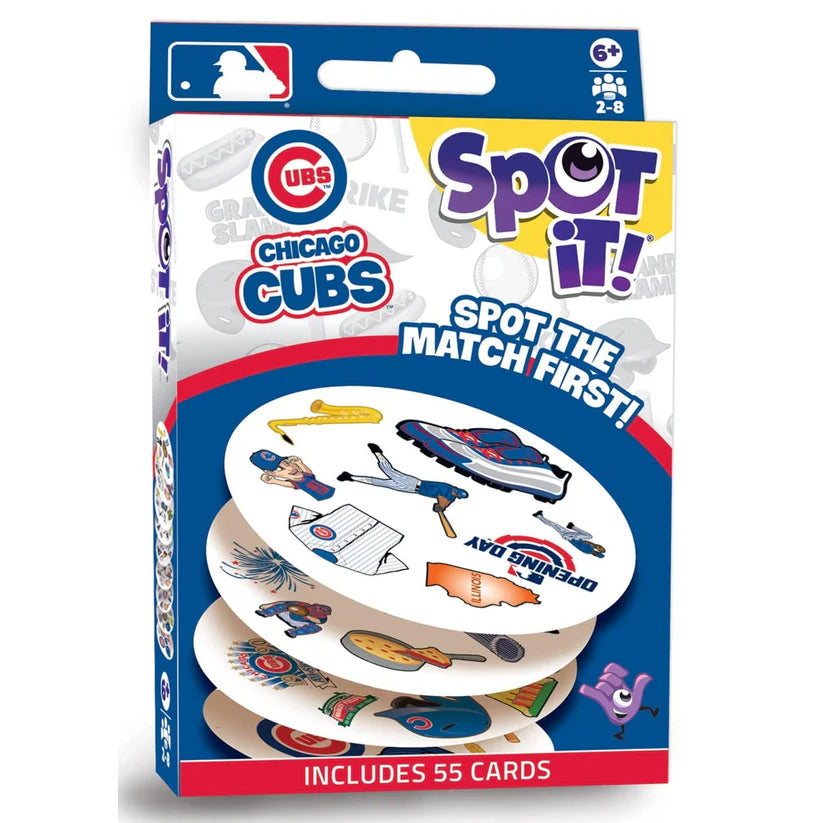Master Pieces: Chicago Cubs Spot It! Card Game