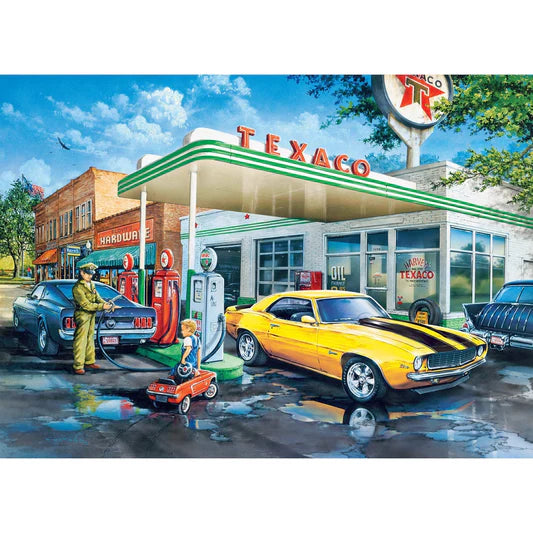 Master Pieces: Childhood Dreams- Pops Quick Stop: 1000 Piece Puzzle