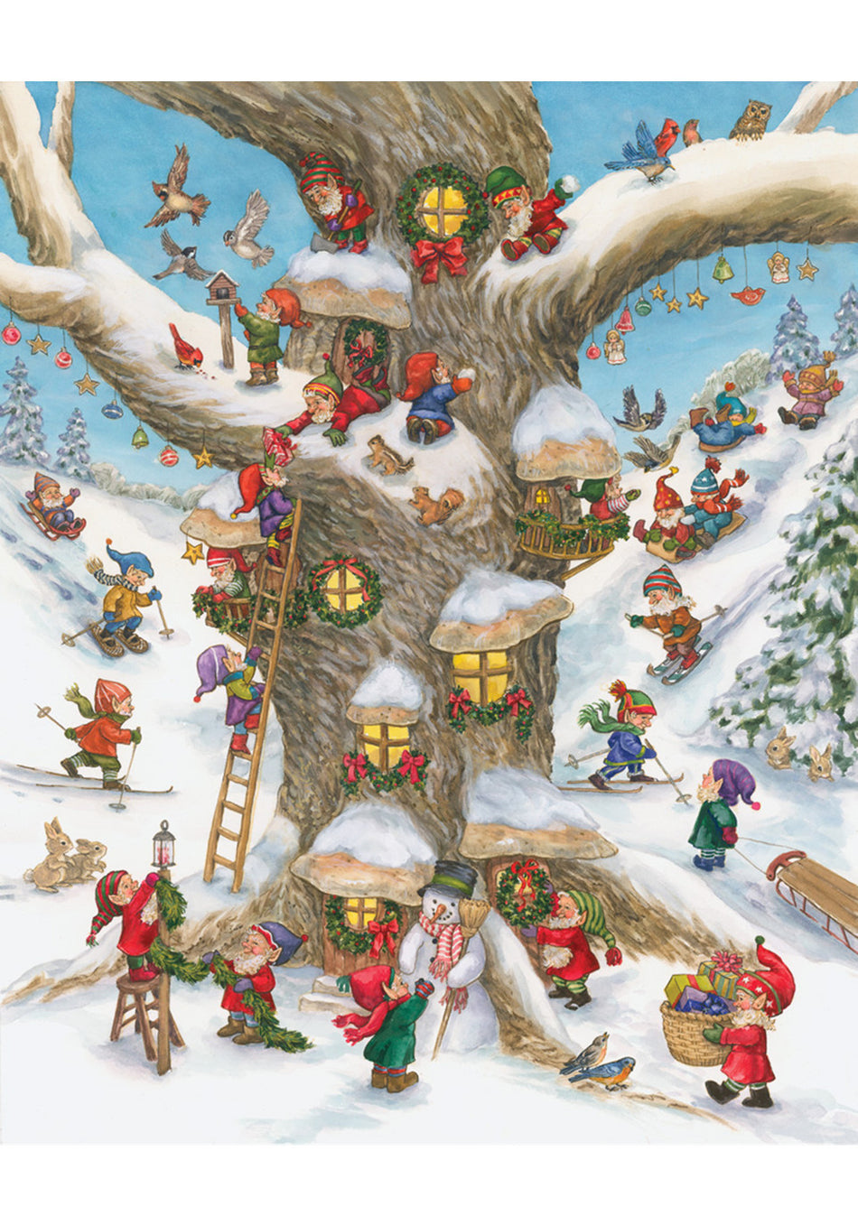 Vermont Christmas Company: Elf Magic: 1000 Piece Vertical Puzzle