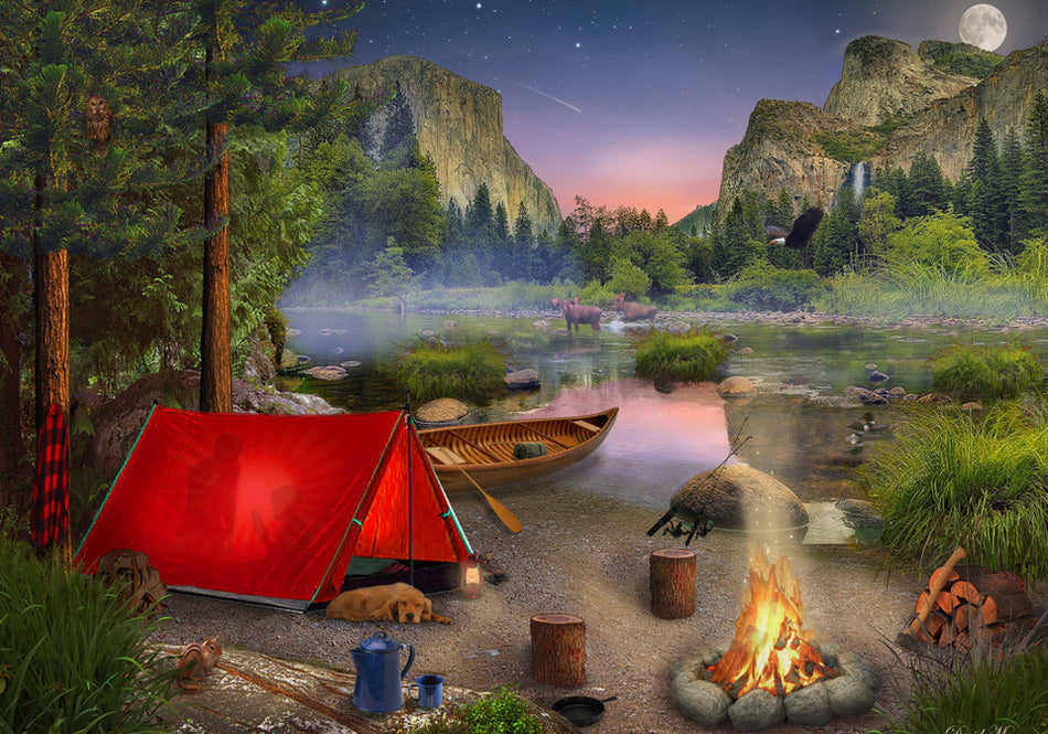 Vermont Christmas Company: The Wilderness Trip: 1000 Piece Puzzle