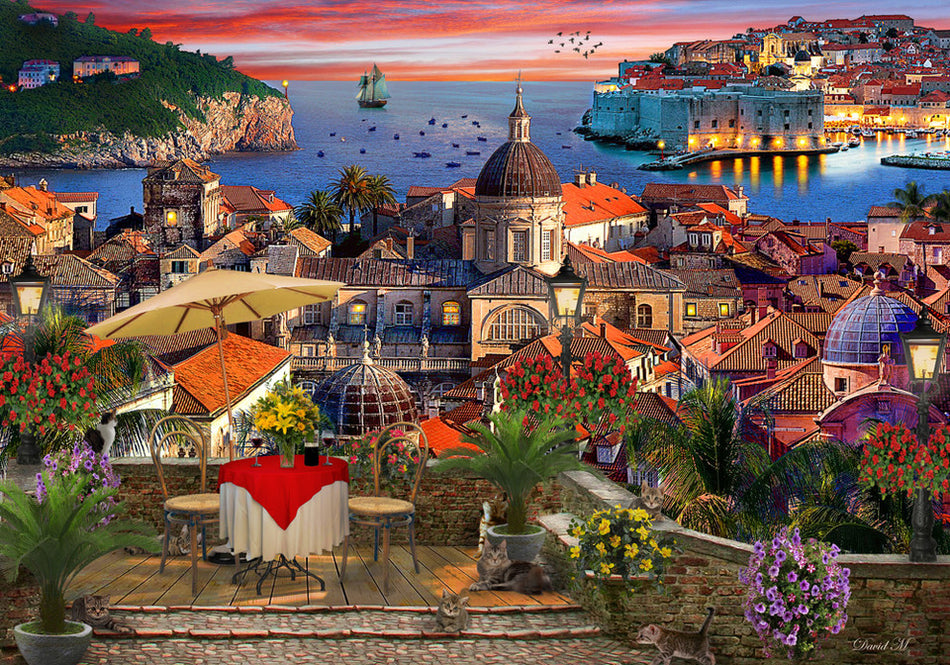 Vermont Christmas Company: Dubrovnik: 1000 Piece Puzzle
