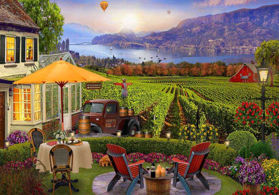 Vermont Christmas Company: Wine Country: 1000 Piece Puzzle