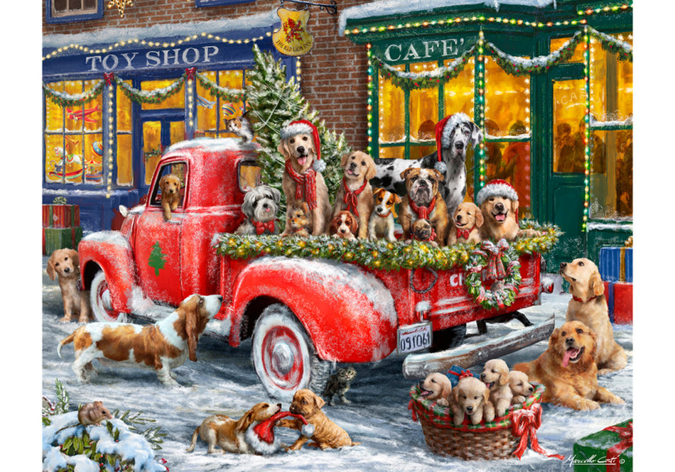 Vermont Christmas Company: Doggone Christmas: 1000 Piece Puzzle