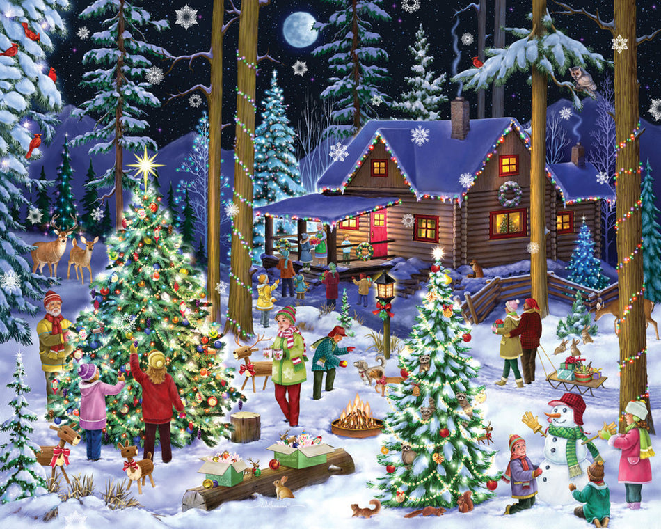 Vermont Christmas Company: Christmas Retreat: 1000 Piece Puzzle