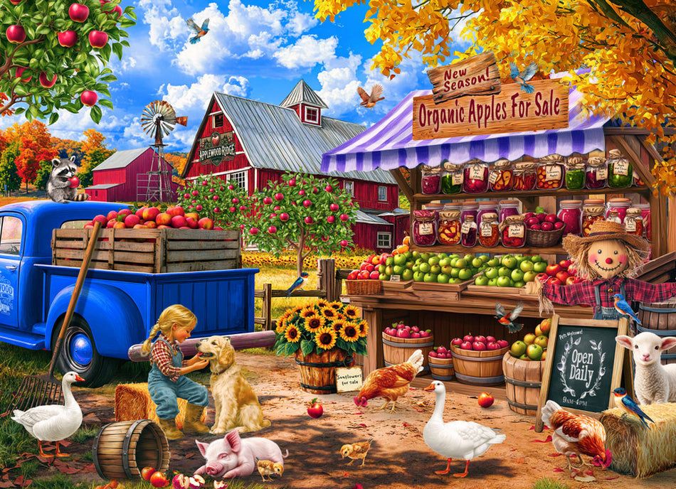 Vermont Christmas Company: Apple Farm: 1000 Piece Puzzle