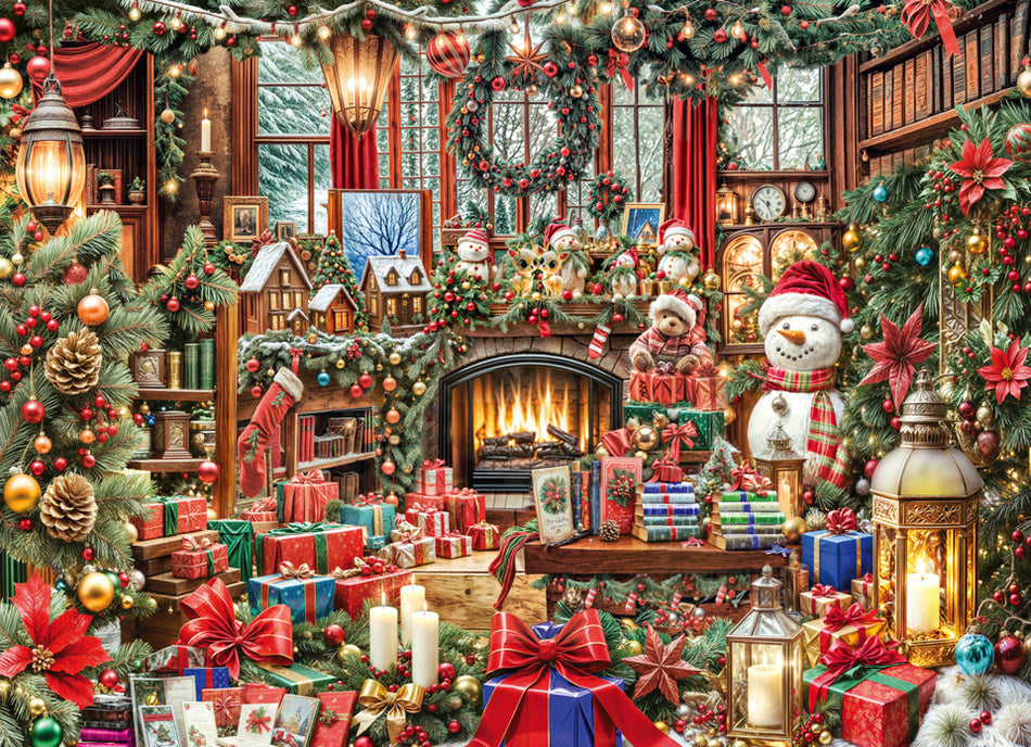 Vermont Christmas Company: Christmas Treasures: 1000 Piece Puzzle