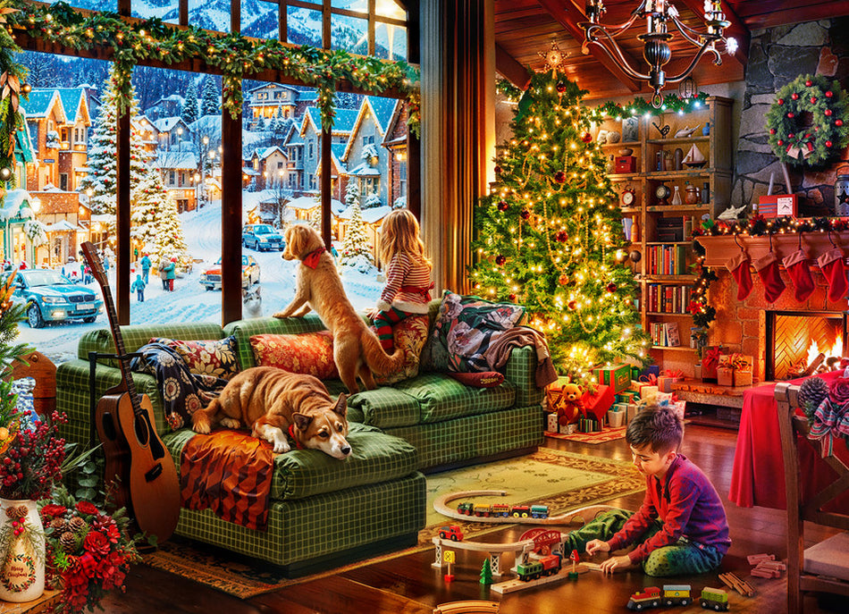 Vermont Christmas Company: Fireside Christmas: 1000 Piece Puzzle