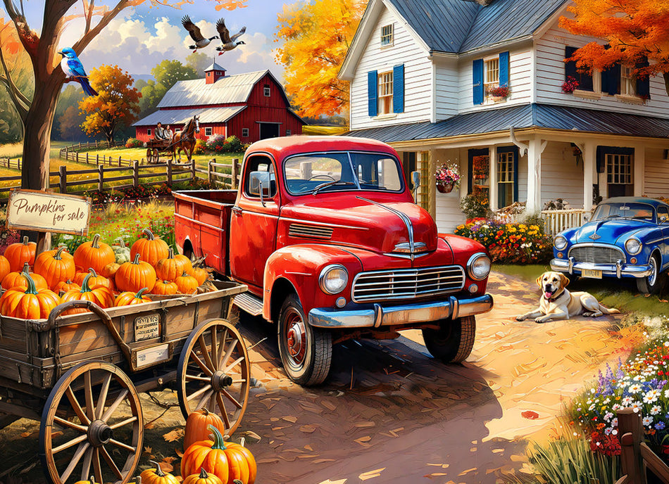 Vermont Christmas Company: Memories of Fall: 1000 Piece Puzzle