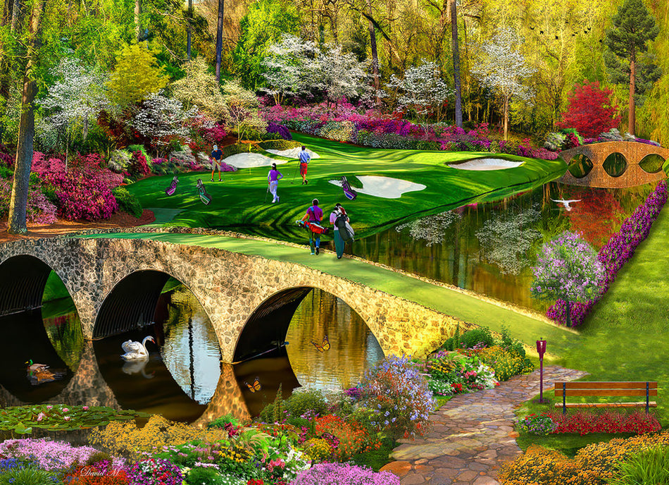 Vermont Christmas Company: Par for the Course: 1000 Piece Puzzle