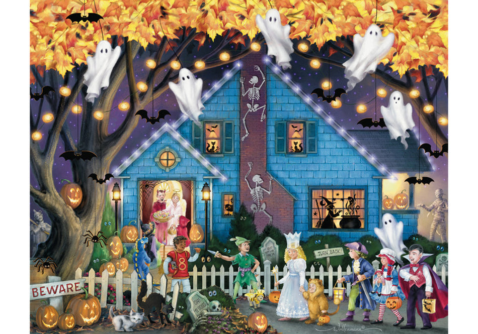 Vermont Christmas Company: Ghostly Gathering: 1000 Piece Puzzle