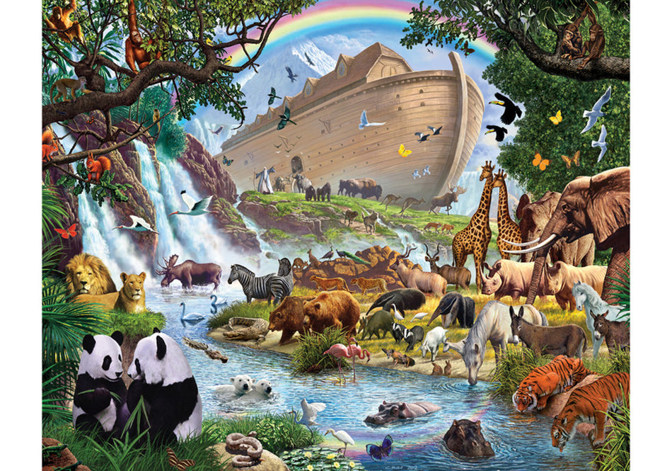 Vermont Christmas Company: Noah's Ark: 1000 Piece Puzzle