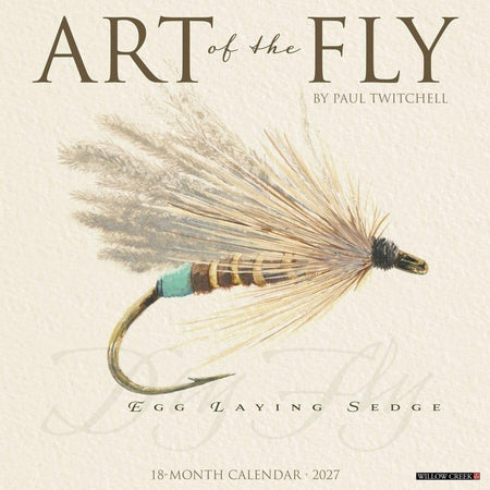 willow creek art of the fly 2027 wall calendar