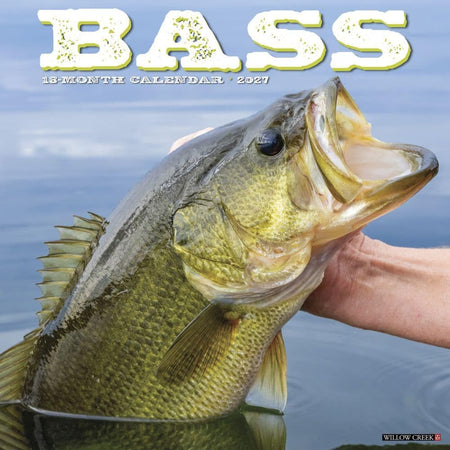willow creek bass 2027 wall calendar