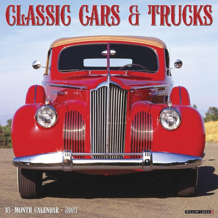 willow creek classic cars & trucks 2027 wall calendar
