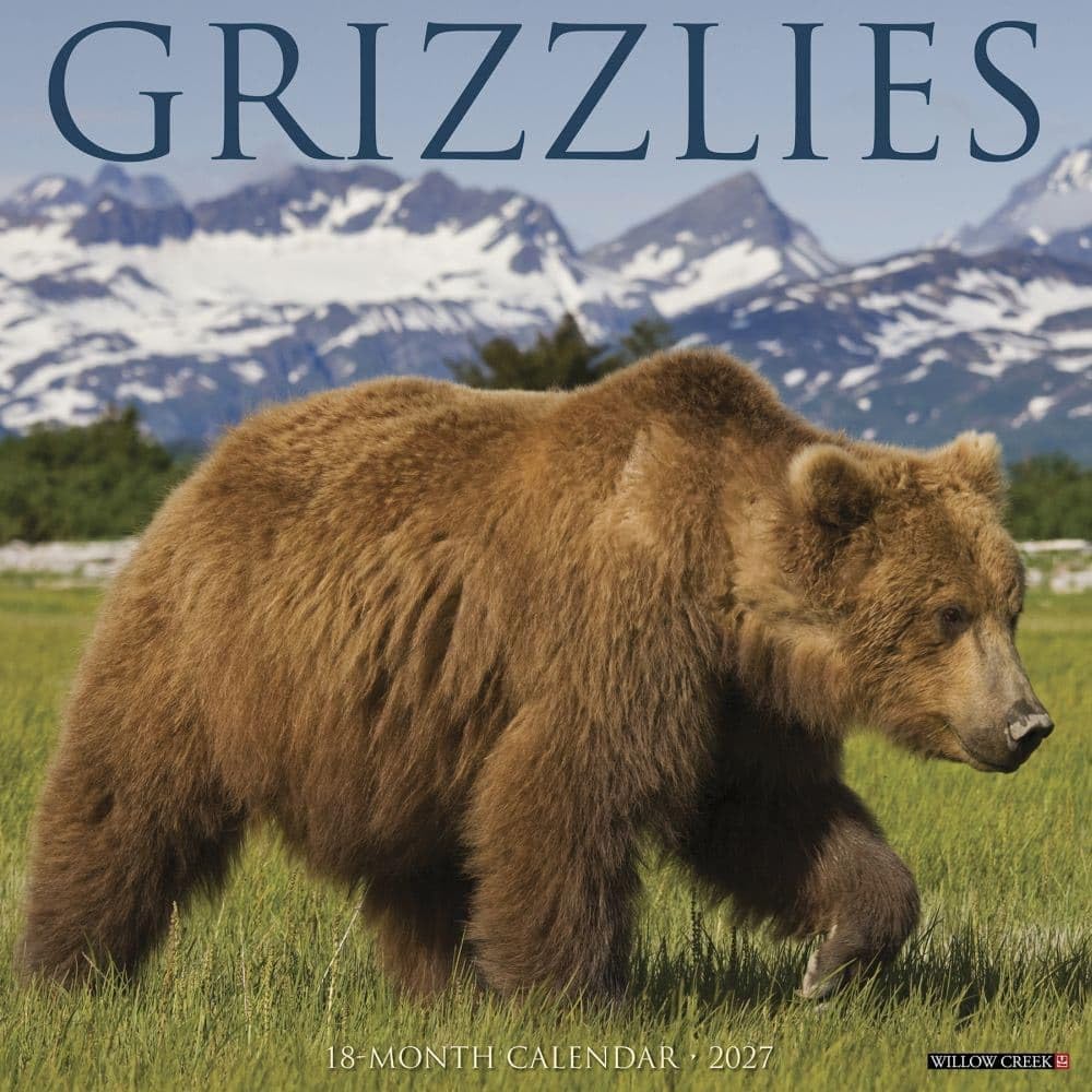 willow creek grizzlies 2027 wall calendar
