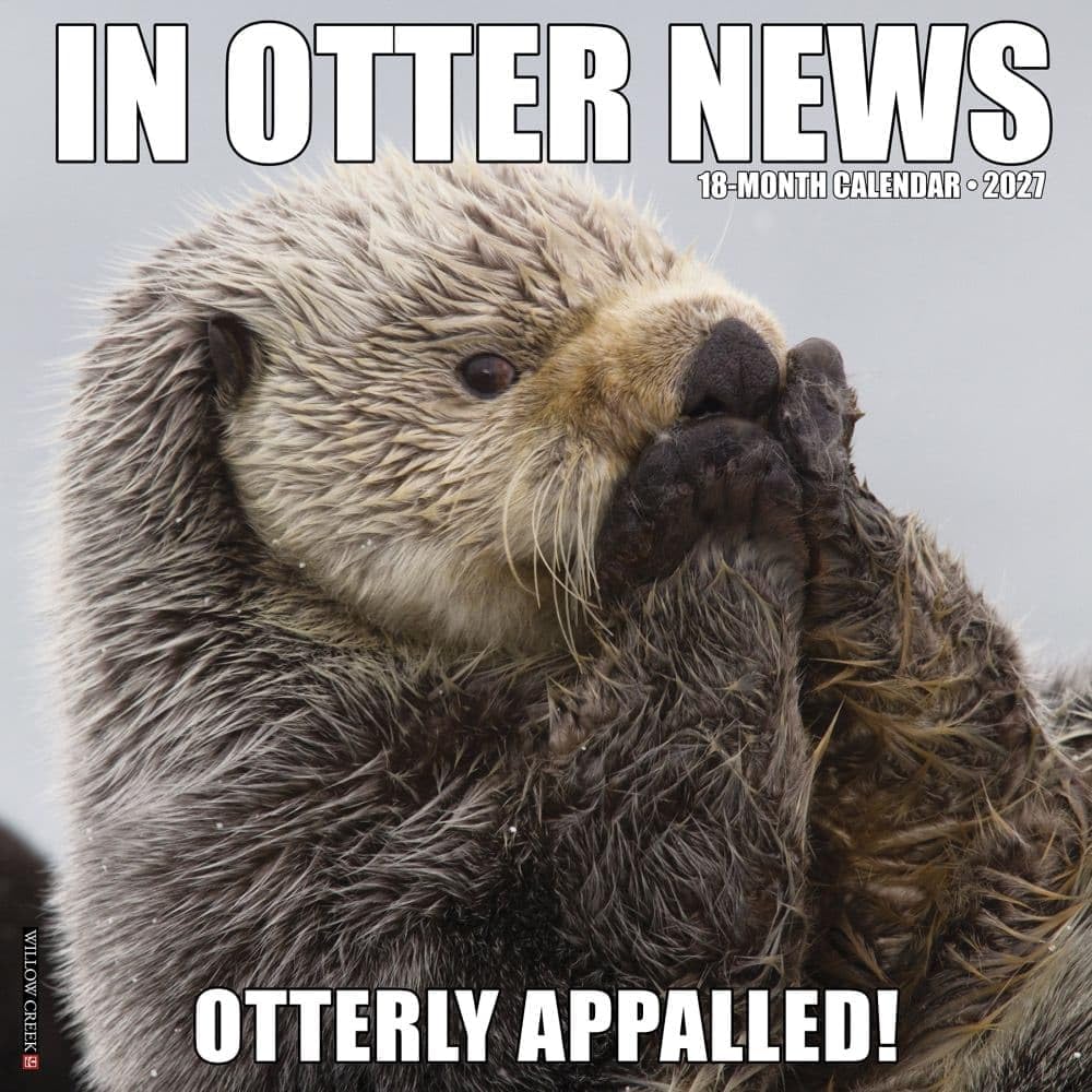 willow creek in otter news 2027 wall calendar