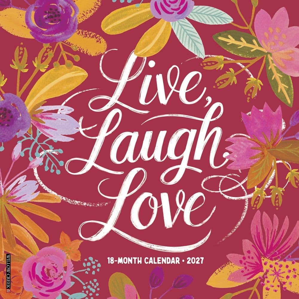 willow creek live, laugh, love 2027 wall calendar