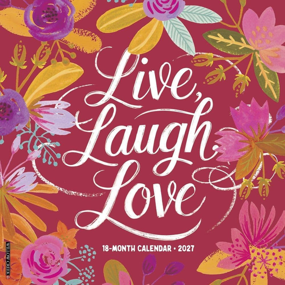 willow creek live, laugh, love 2027 wall calendar