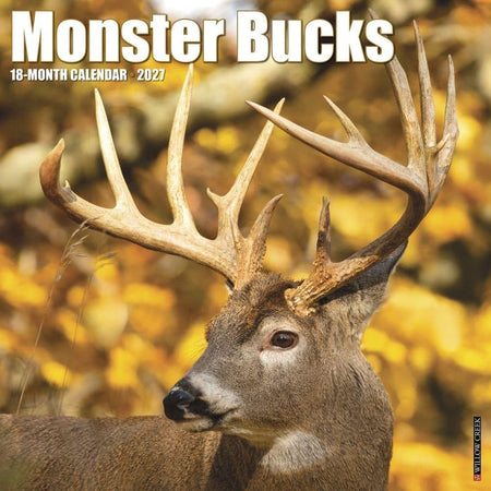 willow creek monster bucks 2027 wall calendar