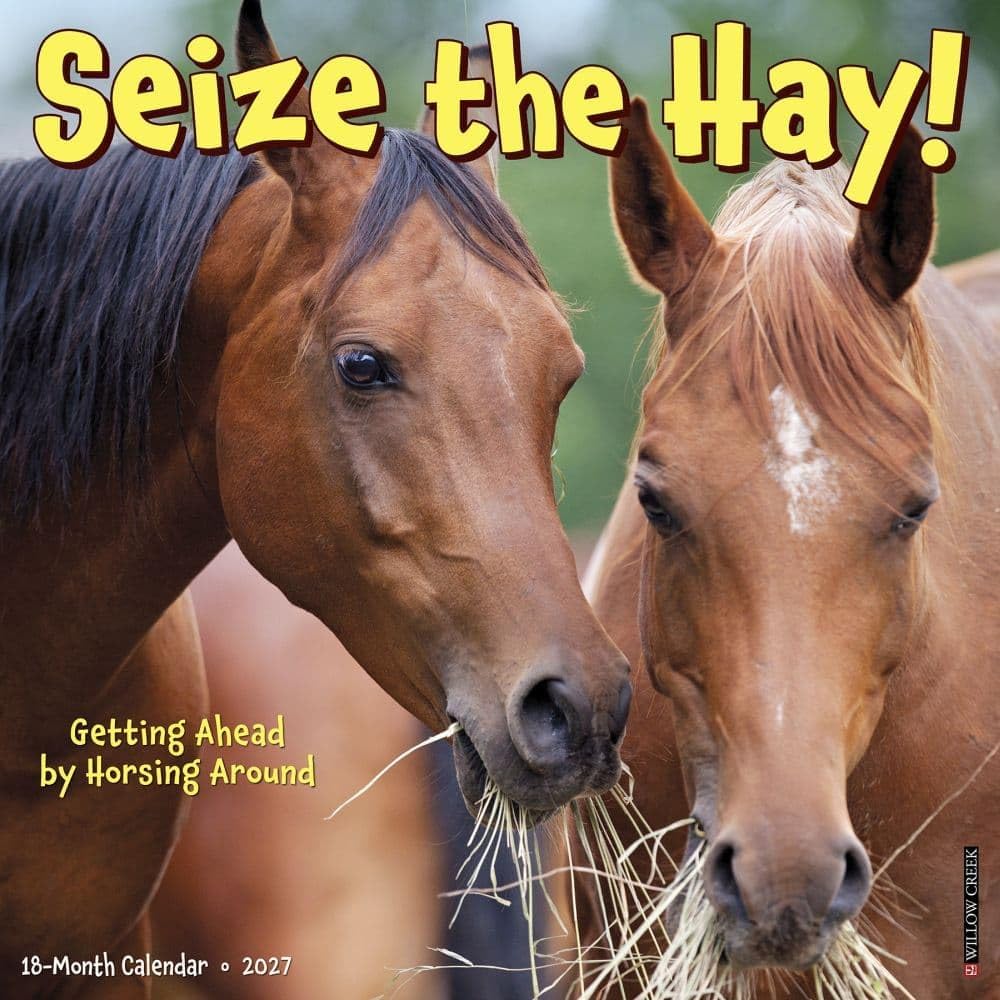 willow creek seize the hay! 2027 wall calendar