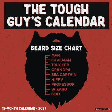 willow creek the tough guy's calendar 2027 wall calendar