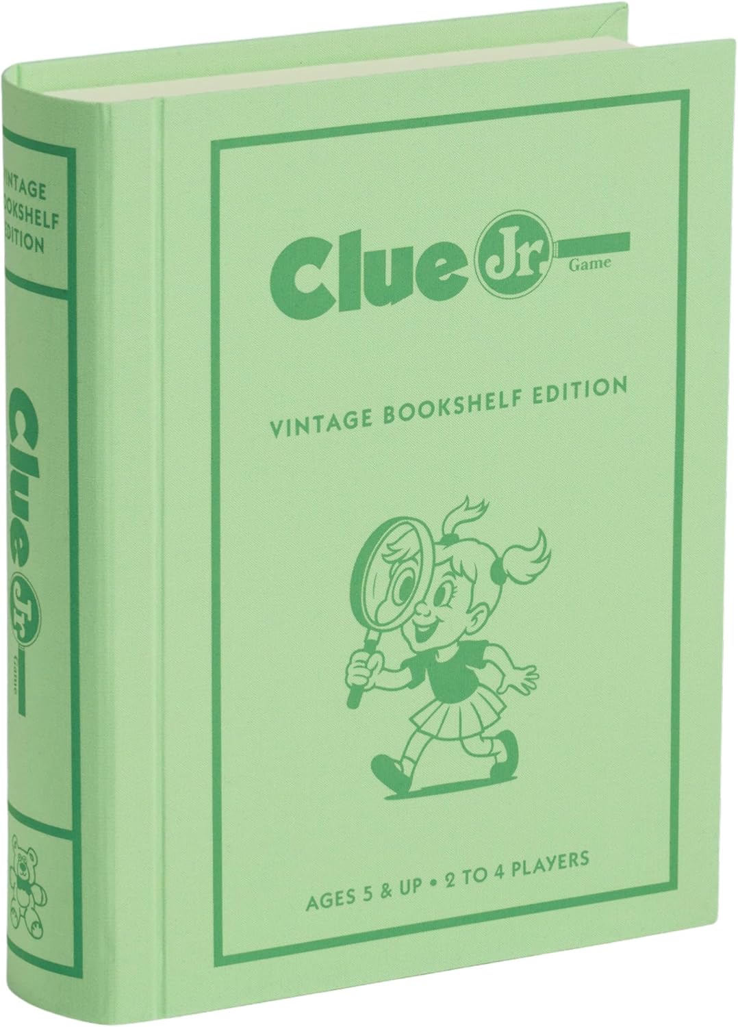 ws gaming company clue jr vintage bookshelf edition