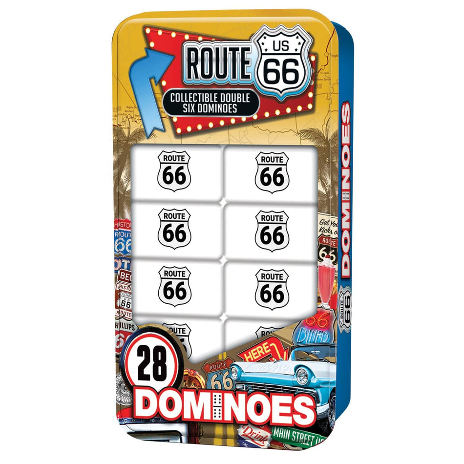 Master Pieces: Route 66 Dominoes