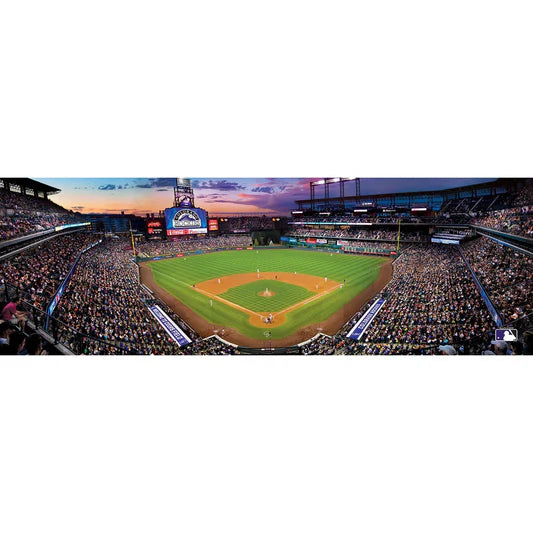 Master Pieces: Colorado Rockies: 1000 Piece Panoramic Puzzle