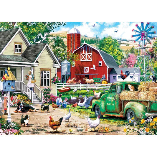 Master Pieces: Masterpiece Gallery- Holly Tree Farm: 1000 Piece Puzzle