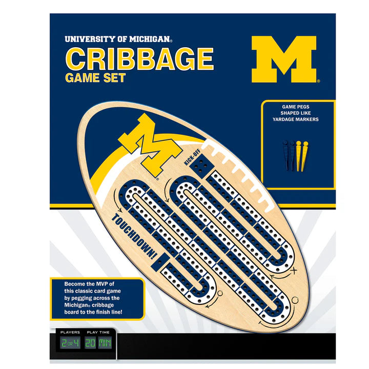 Master Pieces: Michigan Wolverines Cribbage