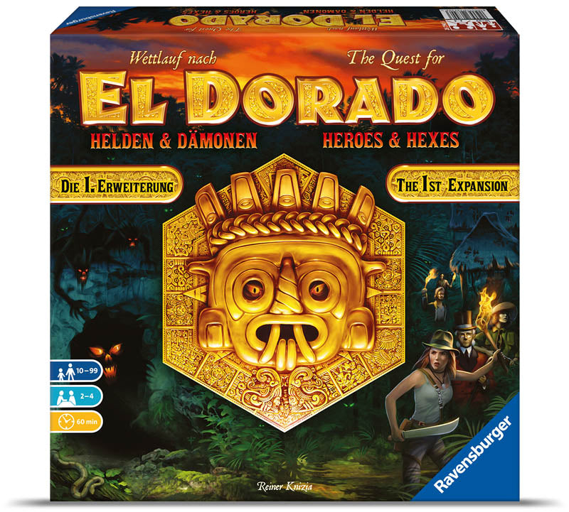 Ravensburger: The Quest for El Dorado Heroes & Hexes: 1st Expansion
