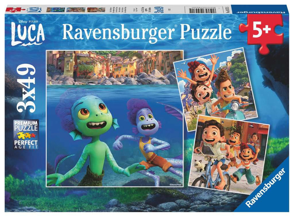 Ravensburger: Luca's Adventures: 3x49 Piece Puzzles