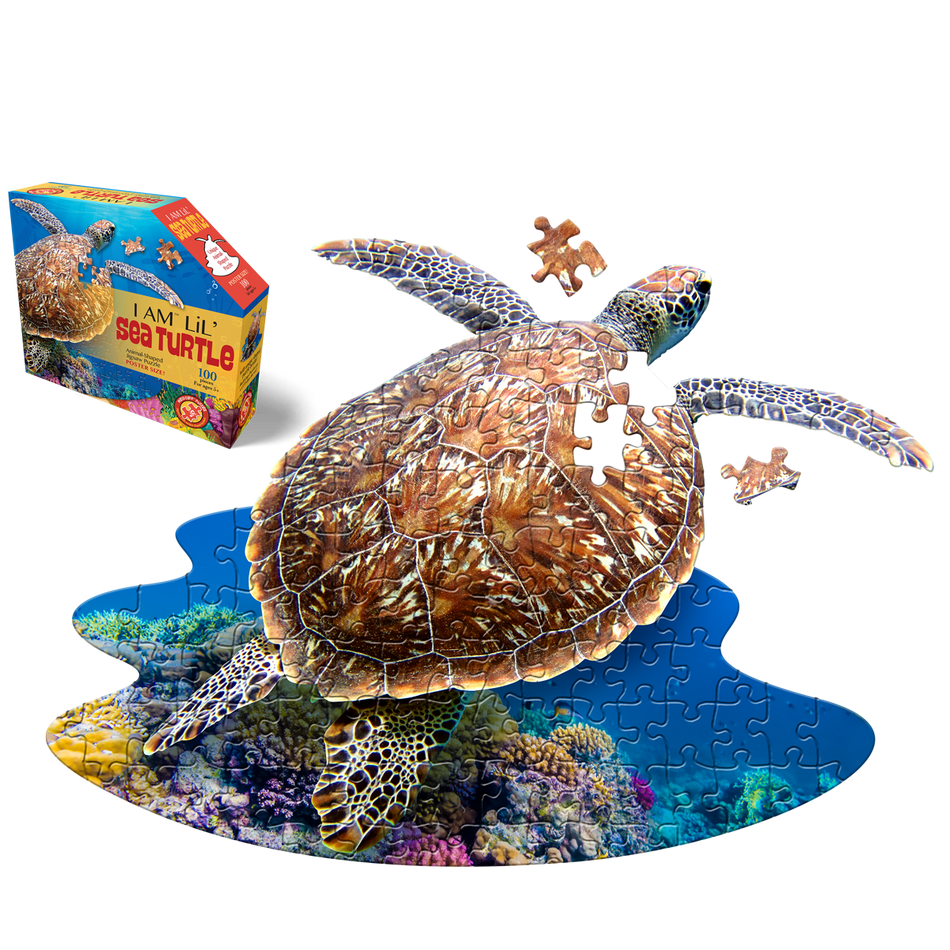 Madd Capp: I Am Lil' Sea Turtle: 100 Piece Puzzle
