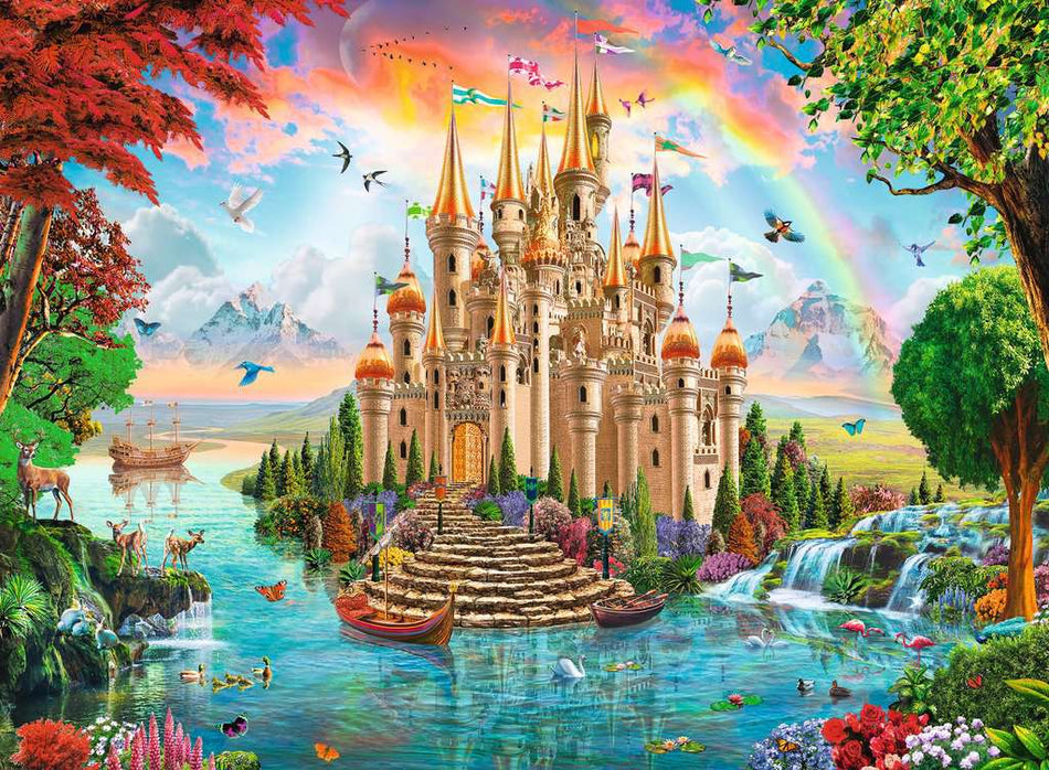 Ravensburger: Rainbow Castle: 100 XXL Piece Puzzle