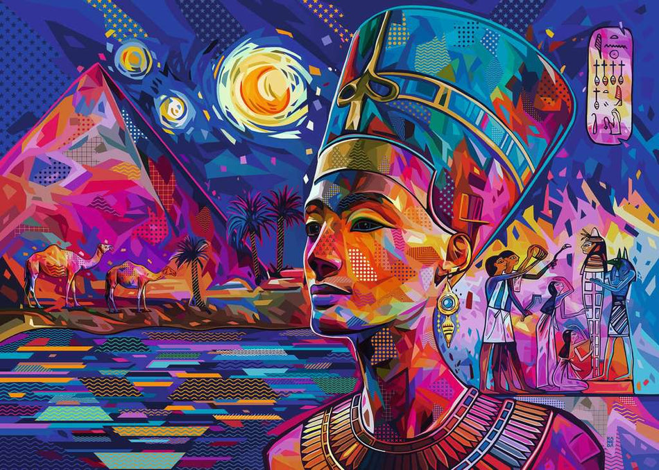 Ravensburger: Nefertiti on the Nile: 1000 Piece Puzzle