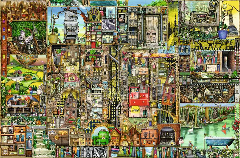 Ravensburger: Bizarre Town: 5000 Piece Puzzle