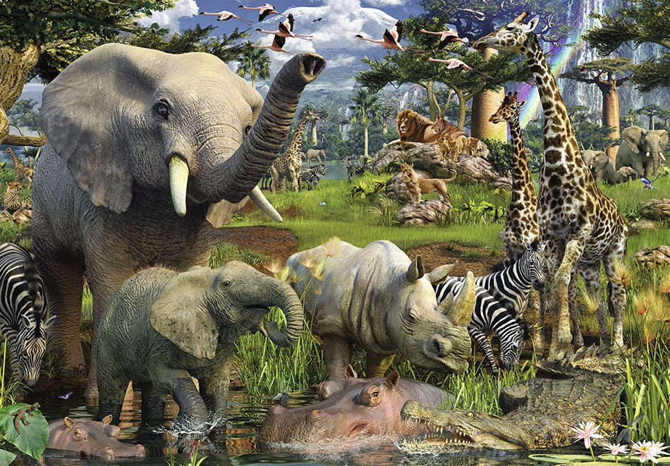 Ravensburger: At the Waterhole: 18,000 Piece Puzzle
